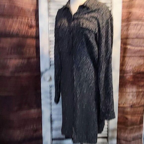 Lord & Taylor Lg Speckled Shirtdress - Picture 9 of 9